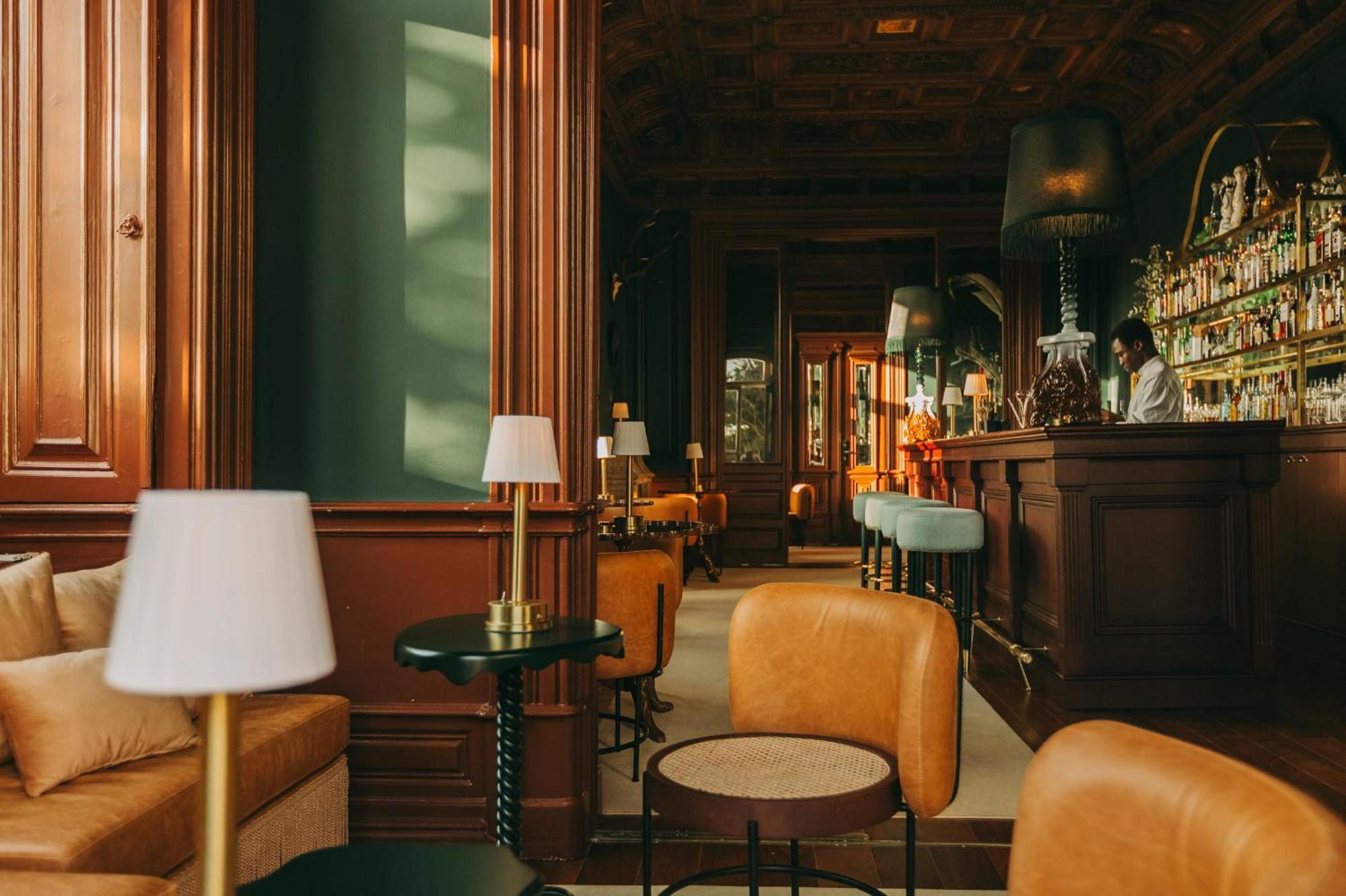 Torel Palace Lisboa Exteriér fotografie The bar at the Hotel de Ville